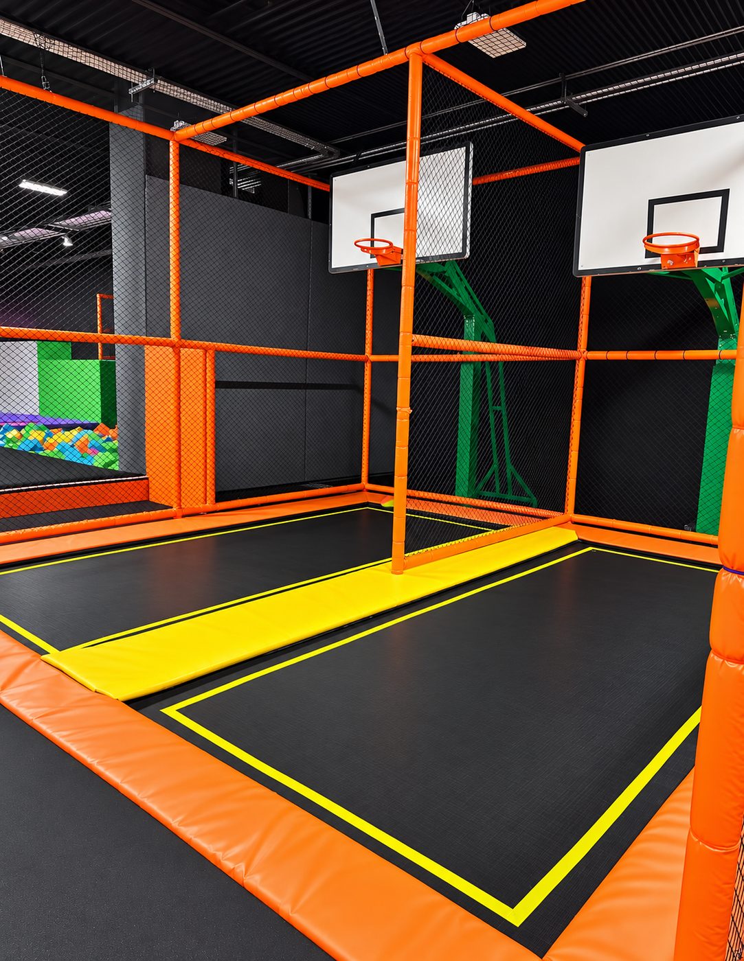 Slam Dunk at FunZ Trampoline Park