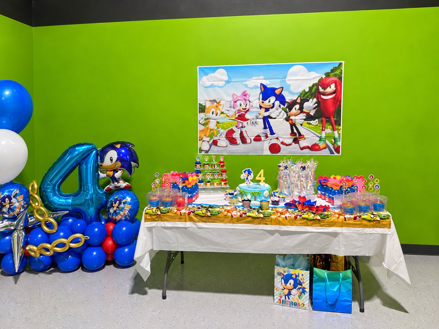 Party room at FunZ Westfield