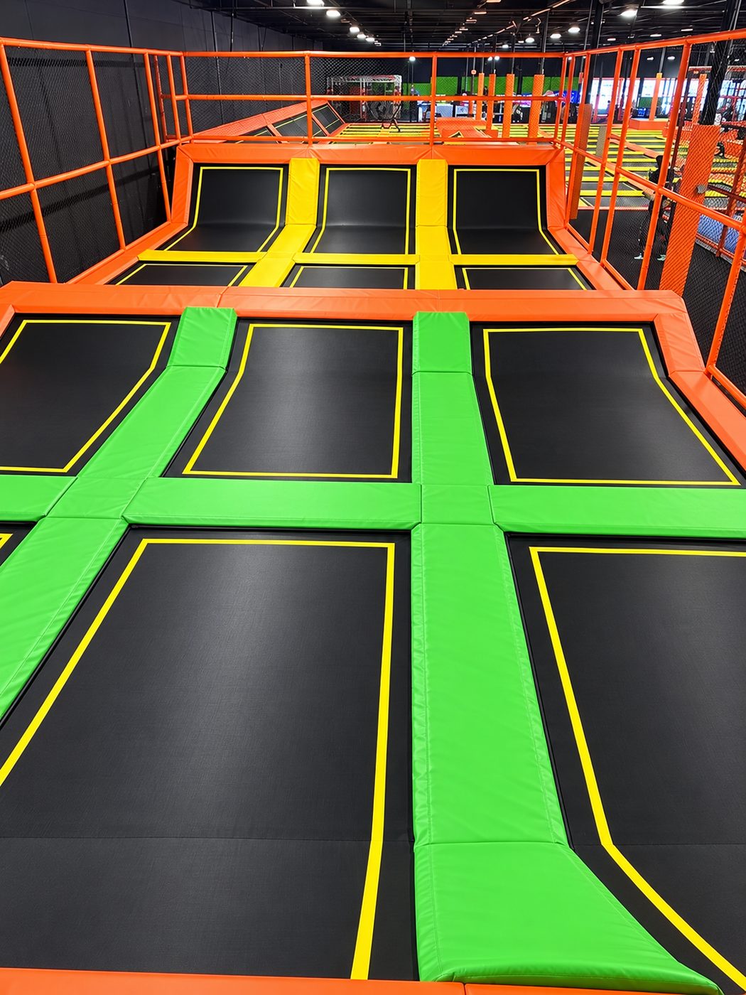 Trampoline Dodgeball at FunZ Trampoline Park