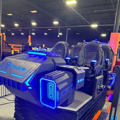 VR ride, sold separately from jump passes