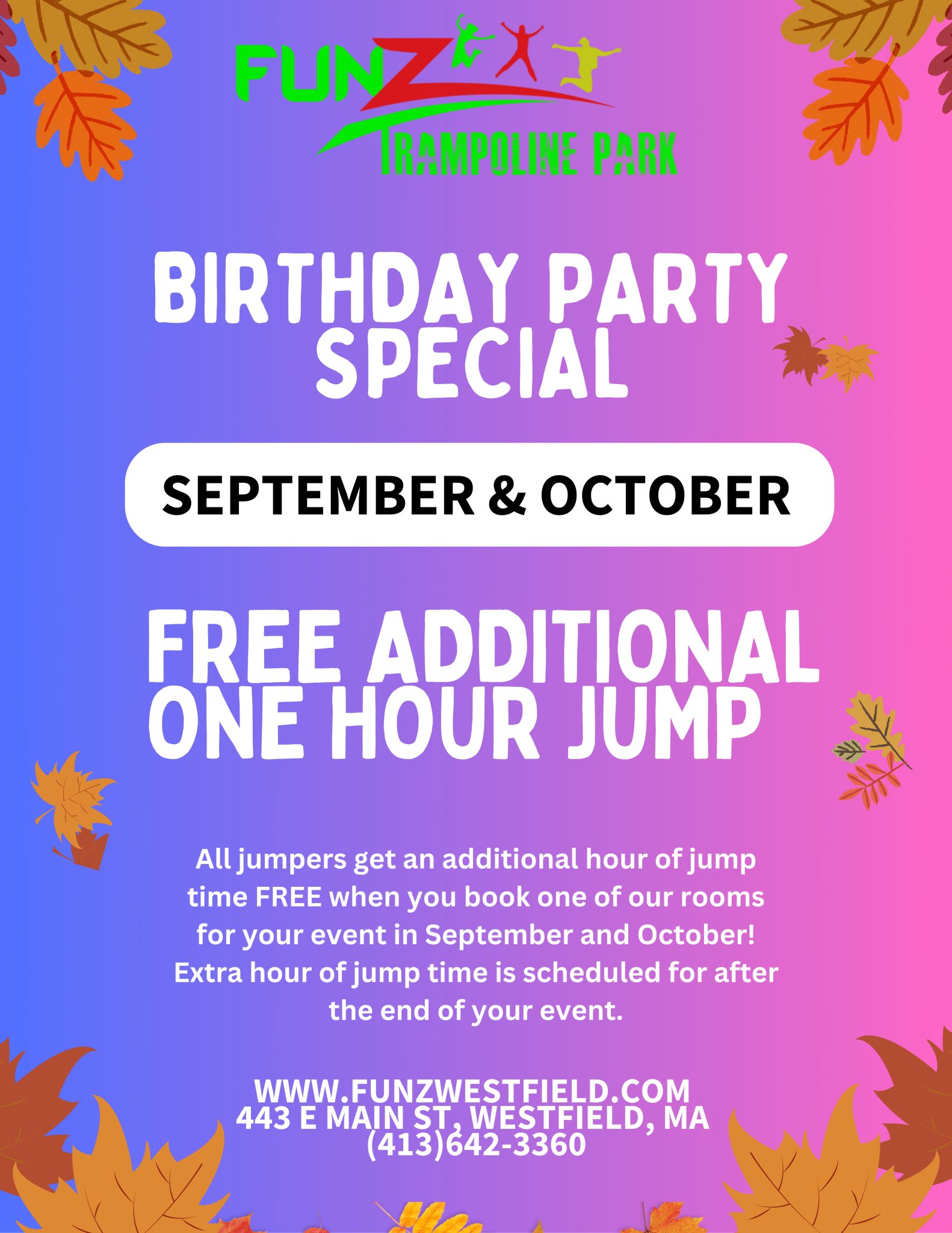 Kids' Parties, Birthdays, & More FunZ Westfield, MA